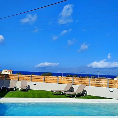 Balos Residence Private Pool Seafront Seaview Kíssamos Dış mekan fotoğraf