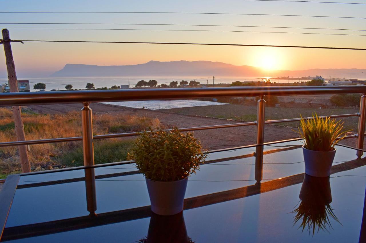 Balos Residence Private Pool Seafront Seaview Kíssamos Dış mekan fotoğraf