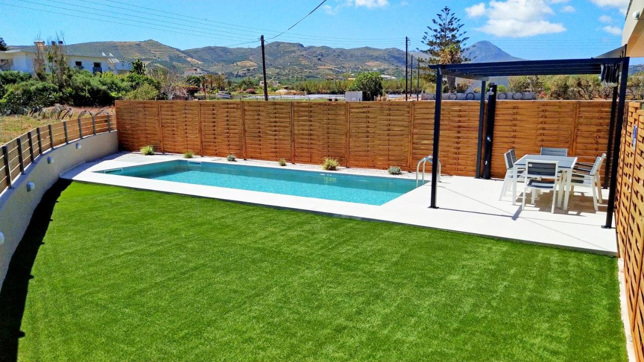 Balos Residence Private Pool Seafront Seaview Kíssamos Dış mekan fotoğraf
