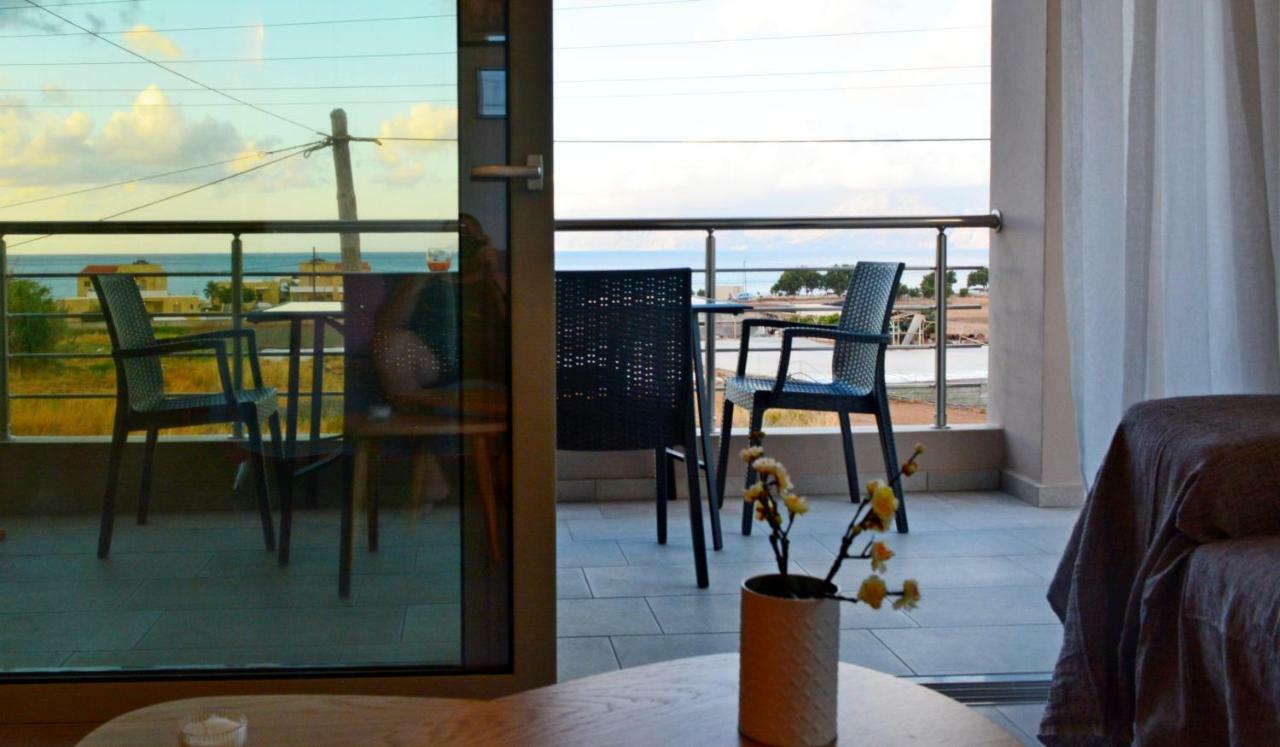 Balos Residence Private Pool Seafront Seaview Kíssamos Dış mekan fotoğraf