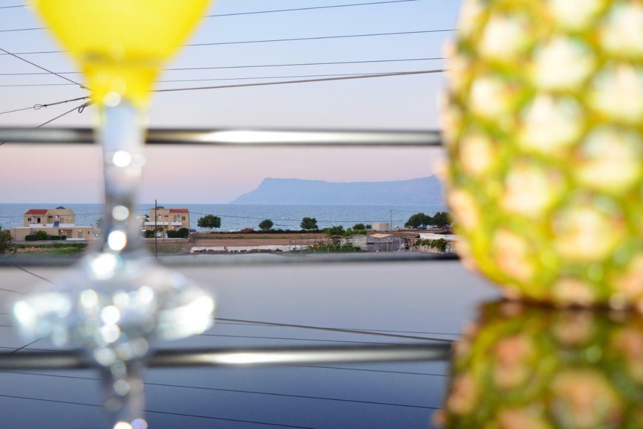 Balos Residence Private Pool Seafront Seaview Kíssamos Dış mekan fotoğraf
