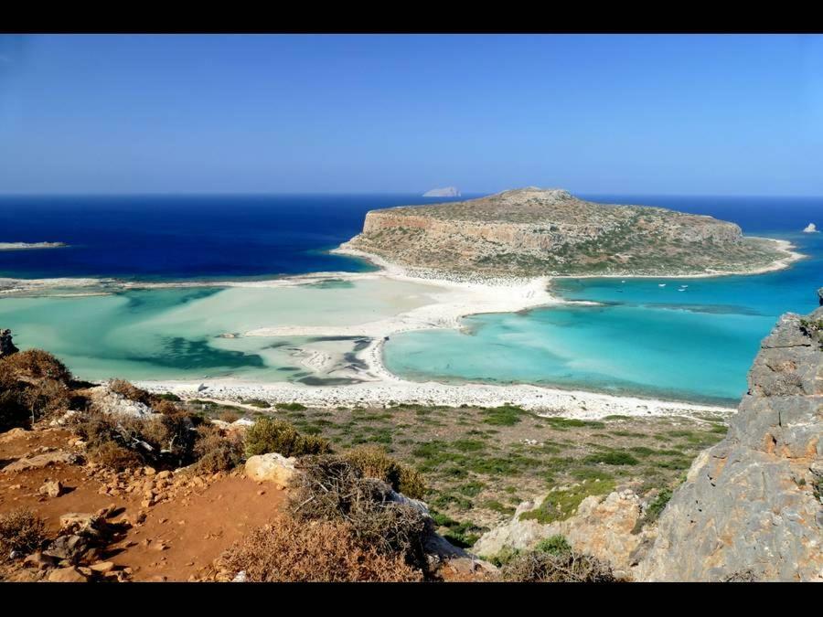 Balos Residence Private Pool Seafront Seaview Kíssamos Dış mekan fotoğraf