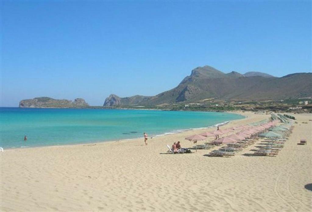 Balos Residence Private Pool Seafront Seaview Kíssamos Dış mekan fotoğraf
